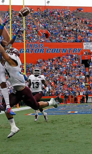 Gators become bowl eligible after win over Eastern Kentucky